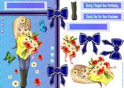 Armful of Flowers