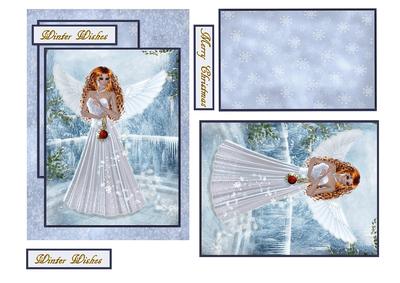Christmas Angel and Ornament