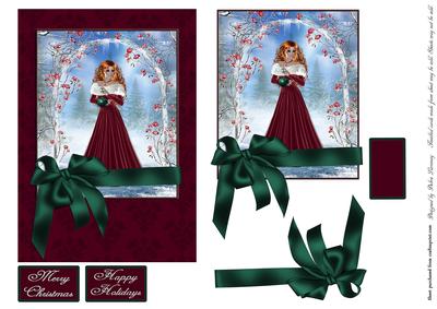 Girl & Ornament Step by Step - Light Skin and Hair