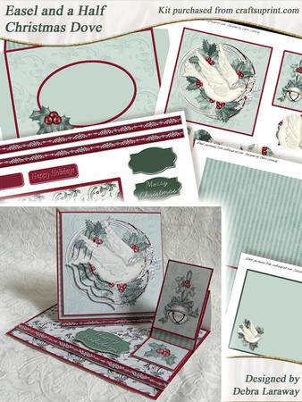 Easel and a Half Christmas Dove
