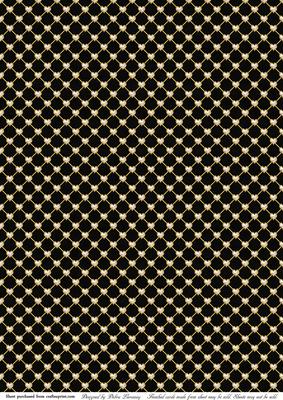 Jeweled Romance - Velvet Lattice Black Pearl love valentine backing papers