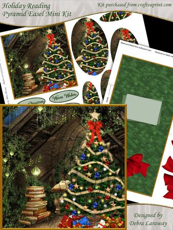 Holiday Reading Pyramid Easel