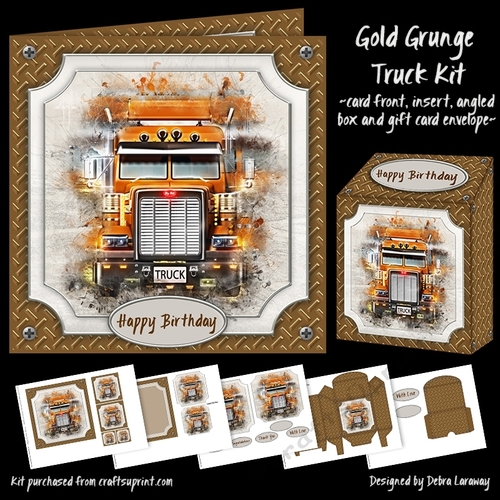 Gold Grunge Truck Kit
