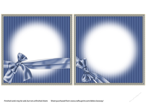 Snow Scene 4 traditional Christmas card Quick card Christmas scene landscapesquare inserts