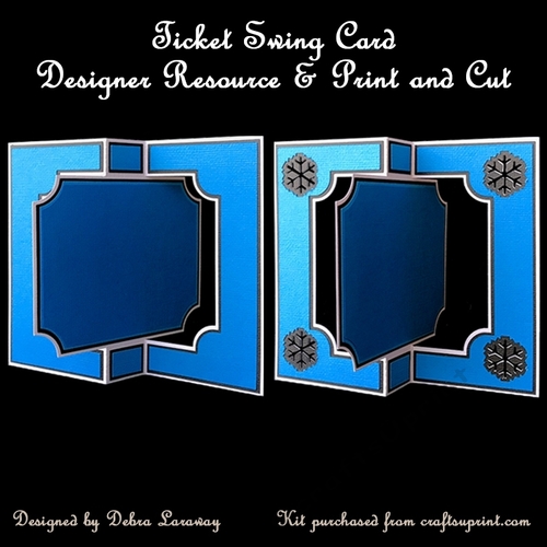 Swing Ticket Commercial Use Template and Print and Cut