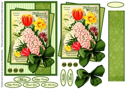 seed packet 2, vintage, gardening, mothers day, Easter, get well, all occasion, flowers, mom, mum, birthday