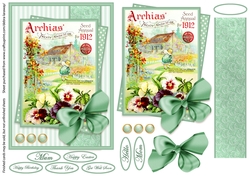 seed packet 10, vintage, gardening, mothers day, Easter, get well, all occasion, flowers, mom, mum, birthday, mint