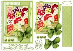 seed packet 12, vintage, gardening, mothers day, Easter, get well, all occasion, flowers, mom, mum, birthday