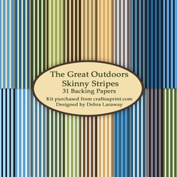The Great Outdoors, Stripes, Backing Papers, Backgrounds, Men, Male, Birthday, Scrapbook, Boys, Nature