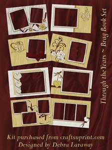 50th Anniversary Through the Years Brag Book