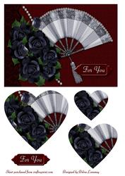 Black Rose Love Romance Valentine