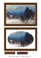 Scenic Mountain Card