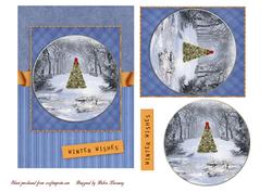 Winter Path Collage