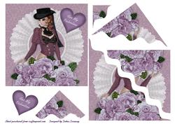 Roses and Lace for My Special Valentine