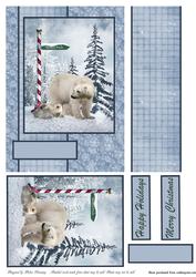 Polar Bears at the North Pole