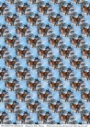 Cowboy Winter Backing 1