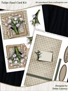 Tulips Easel Mini Kit