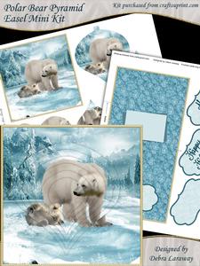 Polar Bear Pyramid Easel