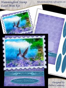 Hummingbird Stamp Easel Kit