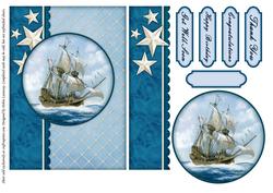Sailing Ship Quick Card