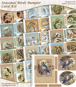 Seasonal Birds 15 Card Bumper Kit