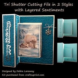 Tri Shutter Card B Cutting File