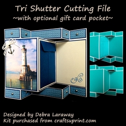 Tri Shutter Card G Cutting File