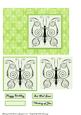 Paris Spring Butterfly in Lime