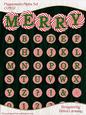 Red Holiday Mint with Green Alpha Cu4cu