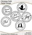 Christmas Faith Digital Stamp Sentiments