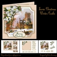 Scenic Christmas Winter Castle