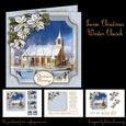 Scenic Christmas Winter Church