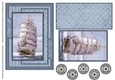Nautical sailing ship ocean fathers day mens birthday cards for men quick card