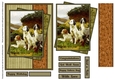 Spaniel hunting dogs sportsman hunter birthday card for men father grandfather brother