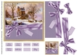 Snow Scene 3 traditional Christmas card Quick card Christmas scene landscape