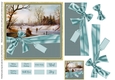 Snow Scene 5 traditional Christmas card Quick card Christmas scene landscape skating