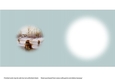 Snow Scene 5 traditional Christmas card Quick card Christmas scene landscape skating full insert