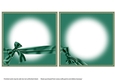 Snow Scene 7 Christmas card Quick card Card foFur men Truck Semi Lorry 18 Wheeler square insert