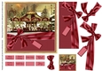 Snow Scene 9 traditional vintage Christmas card Quick card Christmas scene landscape carousel horses