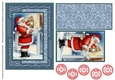 Clean & Simple Christmas, Quick Card, Layered, Decoupage, Santa Claus, St Nick, 2