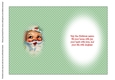 Clean & Simple Christmas Card Quick Card Decoupage Santa Claus 3 insert A