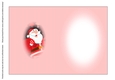Clean & Simple Christmas, Quick Card, Layered, Decoupage, Santa Claus, St Nick,4 insert A