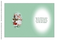 Clean & Simple Christmas, Quick Card, Layered, Decoupage, Santa Claus, St Nick,5 insert C