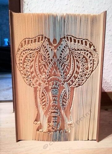 Elephant Cut and Fold