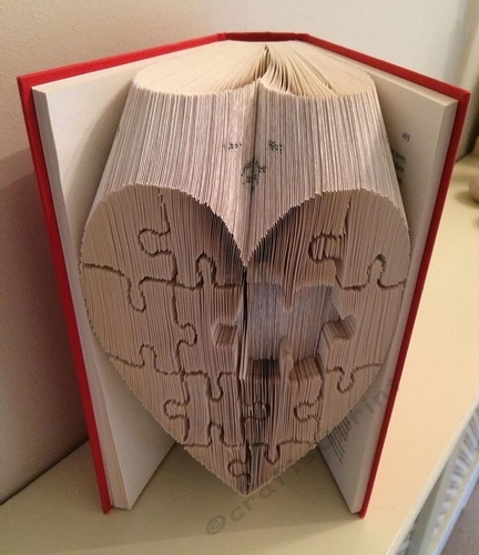 Jigsaw Heart Combination Fold