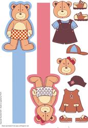 His and Hers Dress Me Up Teddy Bears
