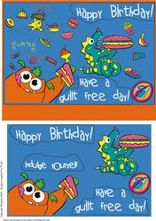Foodie Monsters, Guilt Free Birthday!