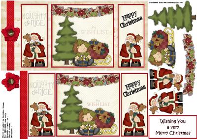Cute Christmas Dl Topper