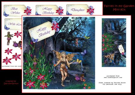 Fairies in My Garden
