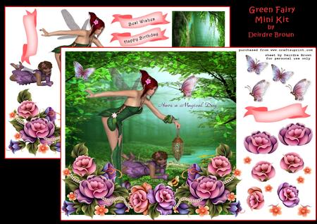 Green Fairy Garden